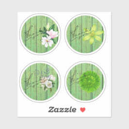 Adesivo Obrigado Sticker