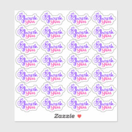 Adesivo Obrigado - Vinyl Sticker