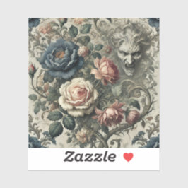 Adesivo Observações de Snide - Travesseiro Grotesco Floral