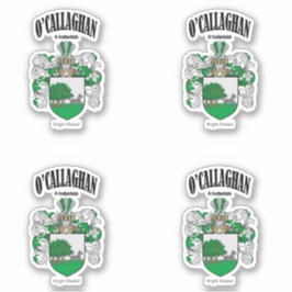 Adesivo O'Callaghan Crest Tradução e significado irlandese