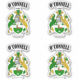 Adesivo O'Connell Crest Tradução e significado irlandês (x