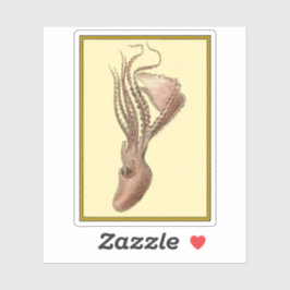 Adesivo Octopus Vintage