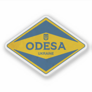 Adesivo Odesa Ucrânia Vintage