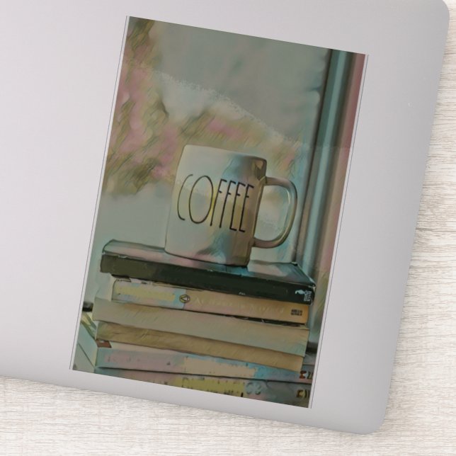 Adesivo Oferta de Amantes de Biblioteca (Detalhe)