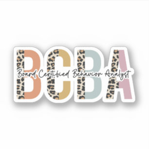 Adesivo Ofertas de analistas de comportamento certificados