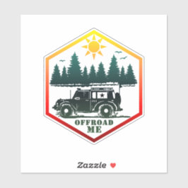 Adesivo OFROAD ROAD ME Natureza