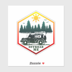 Adesivo OFROAD ROAD ME Natureza