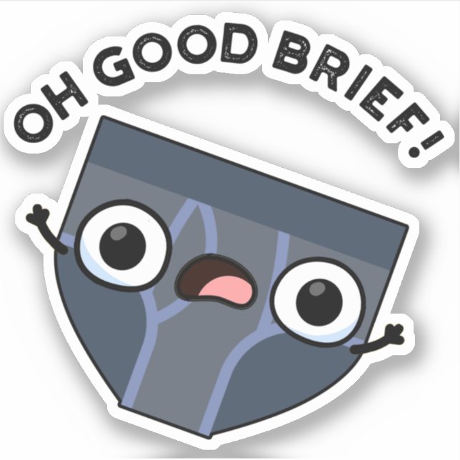 Adesivo Oh, Bom Brilho, Engraçada Roupa Secundária (Frente)