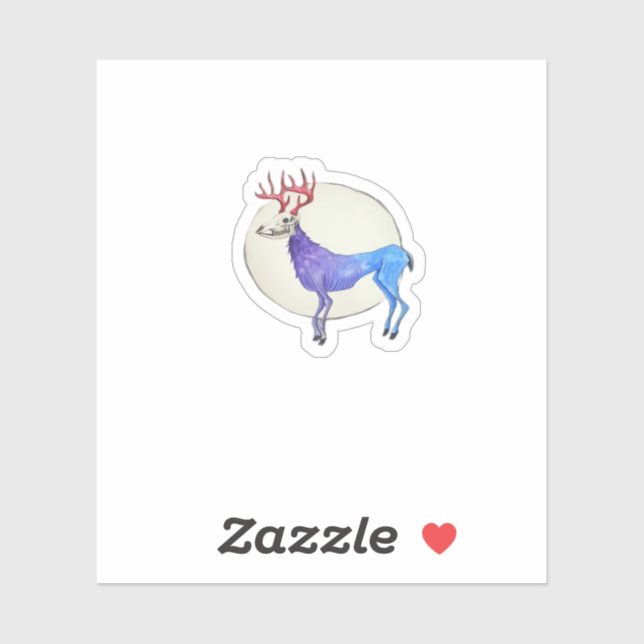 Adesivo Oh Deer Clean Graphic Style  (Folha)