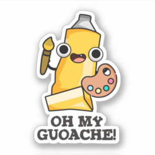 Adesivo Oh, Meu Artista Engraçado Paint Pun