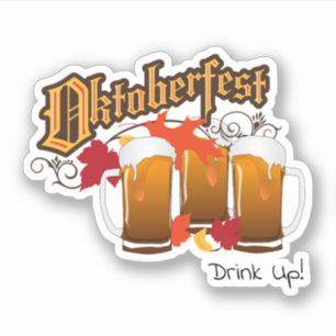 Adesivo Oktoberfest Autumn Beers