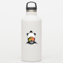 Adesivo Olá, Urso - Vinheta