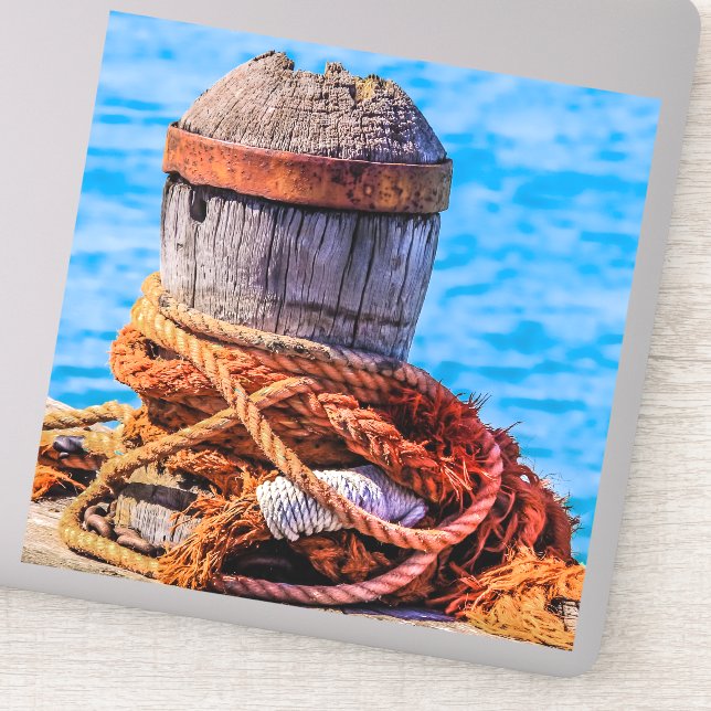 Adesivo Old Mooring Bollard (Detalhe)