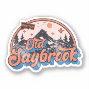 Adesivo Old Saybrook, Connecticut