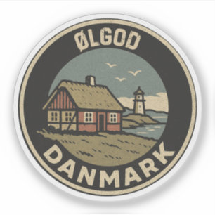Adesivo Øldeus, Dinamarca Danmark