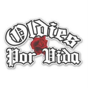 Adesivo Oldies por vida decal Sticker