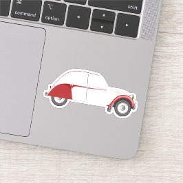 Adesivo Oldtimer 2CV Dolly Rot