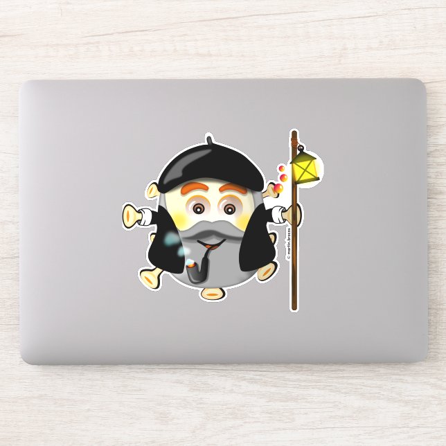 Adesivo Olentzero vasco Eguberri on by Simonsitos (Computador)