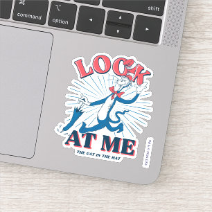Adesivo Olhe Para Mim Gato No Chapéu