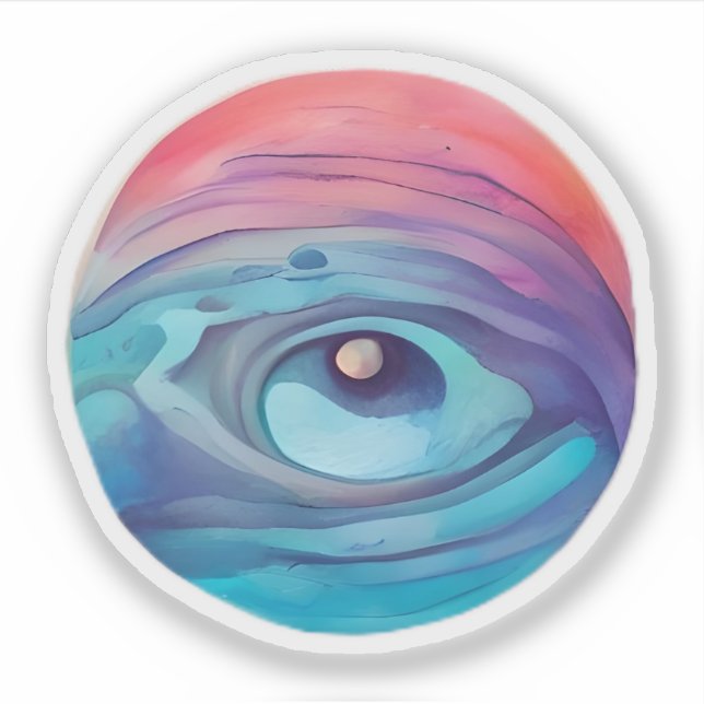 Adesivo Olho do Cosmos (Frente)