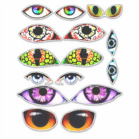 Olhos De Criatura De Animais De Pessoas Assustador