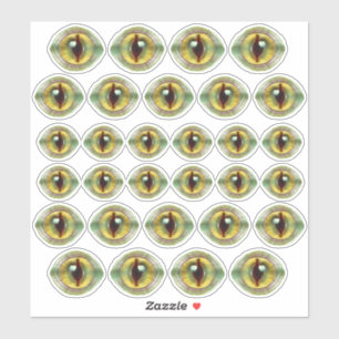 Adesivo Olhos do Monstro do Dinossauro do Dragão Alienígen