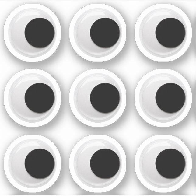 Adesivo Olhos Googly (Frente)