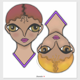 Adesivo Olhos Grandes