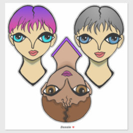 Adesivo Olhos Grandes