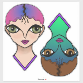 Adesivo Olhos Grandes