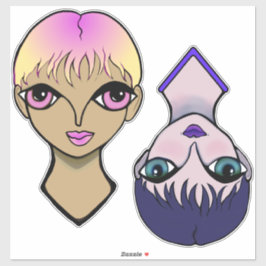 Adesivo Olhos Grandes