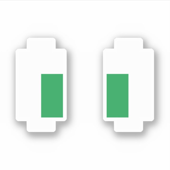 Adesivo Olhos Verdes para Manga de Pixel de 8 Bits (Frente)