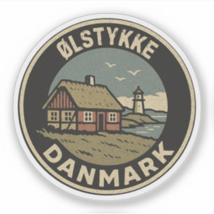 Adesivo Ølstykke, Dinamarca Danmark