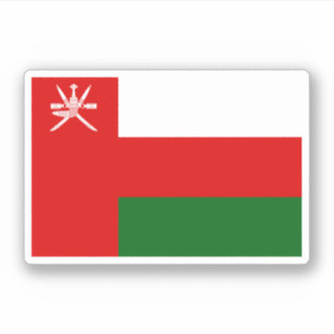 Adesivo Oman Flag