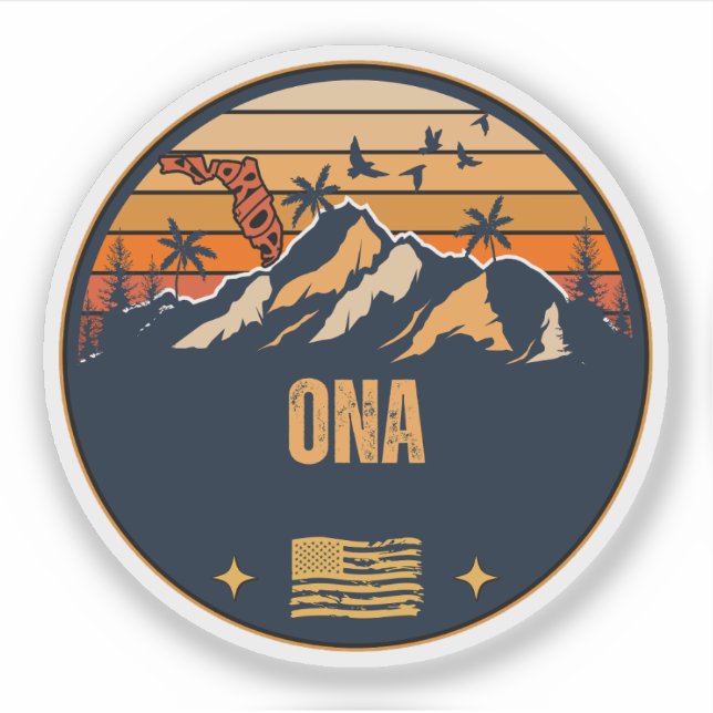 Adesivo Ona, Florida (Frente)