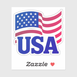 Adesivo Onda de Unidade dos Estados Unidos