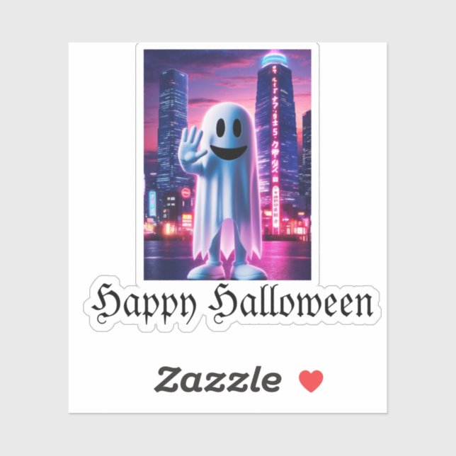 Adesivo Ondas Ghosty e Luzes Urbanas (Folha)