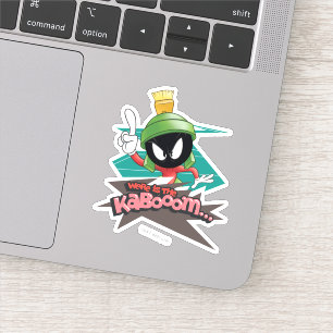 Adesivo "Onde está o Kabooom" PONTOS MARVIN THE MARTIAN™