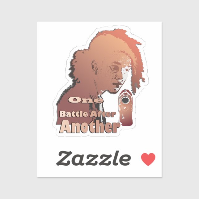 Adesivo One Battle After Another – Cinematic Movie-Inspire (Folha)