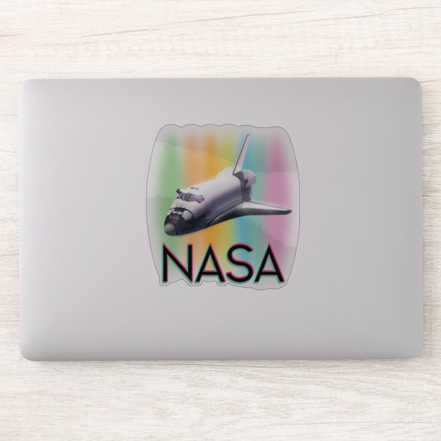 Adesivo Ônibus Espacial da NASA (Computador)