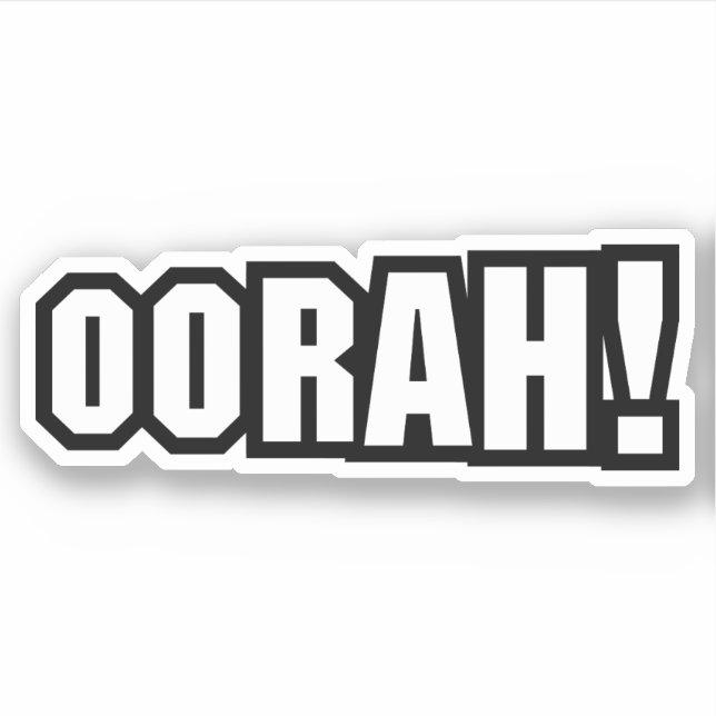 ADESIVO OORAH! (Frente)