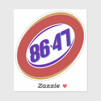 Adesivo Opinião Política Anti-Trump