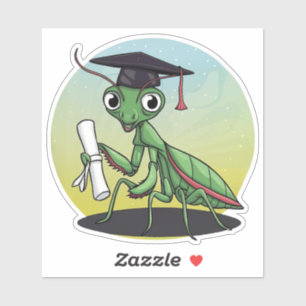 Adesivo Oração à graduação da Mantis