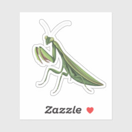 Adesivo Oração Ilustrada Mantis