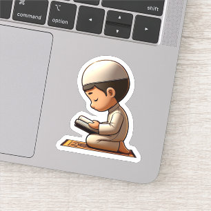 Adesivo Oração Motivacional Islâmica para Crianças Muçulma