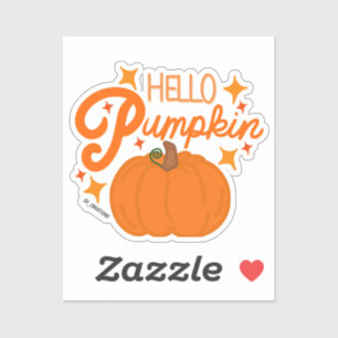 Adesivo Orange Hello Pumpkin