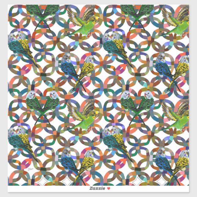 Adesivo Orçamentos bonito. (Folha)