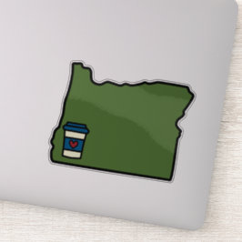 Adesivo Oregon e Café