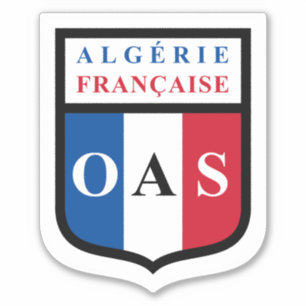 Adesivo Organização Armée Secrète