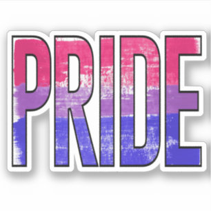 Adesivo Orgulho Bissexual